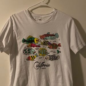 Levi’s California fish print